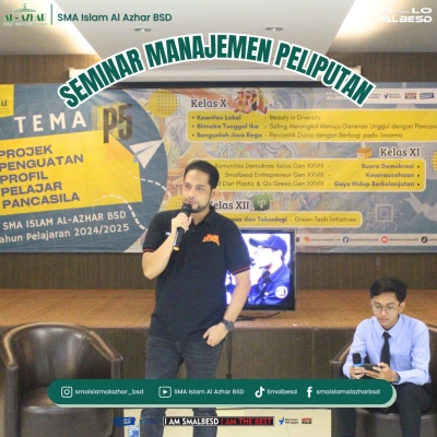 SEMINAR P5 FASE F SUARA DEMOKRASI :  MANAJEMEN PELIPUTAN