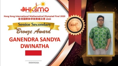 Siswa SMA Islam Al-Azhar BSD Raih Bronze Medal Pada Olimpiade Matematika HKIMO