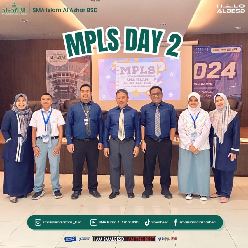 Masa Pengenalan Lingkungan Sekolah SMA Islam AlAzhar BSD - Day 2